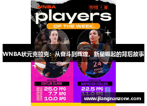WNBA状元克拉克：从奋斗到辉煌，新星崛起的背后故事