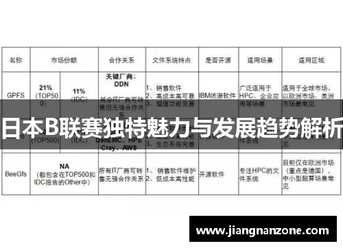 日本B联赛独特魅力与发展趋势解析